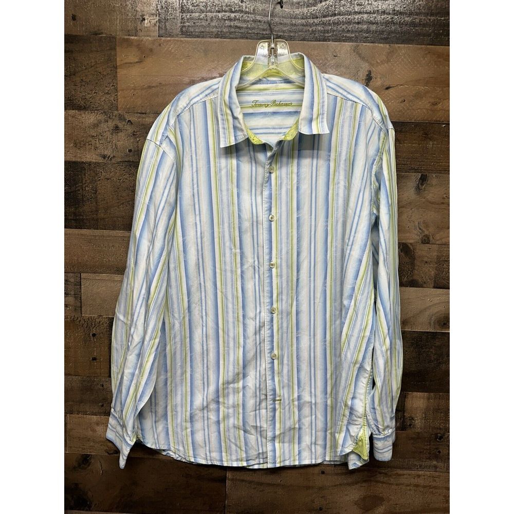 Tommy Bahama Men's Long Sleeve Button Up‎ Size X-Large